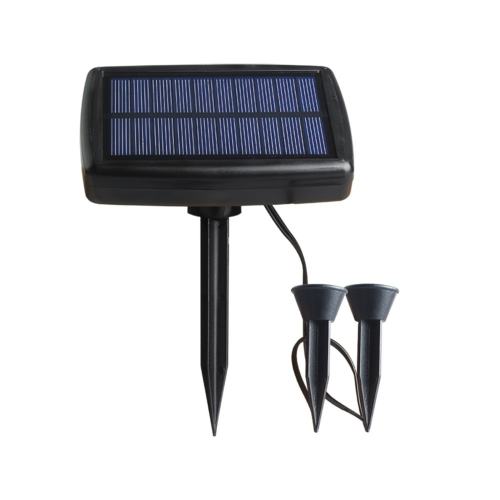 Solar Powered Led Spotlight Ipx4 Waterproof Landscape Decorative Lights ...