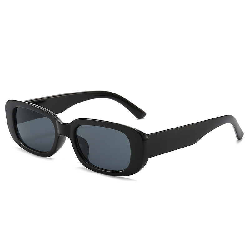 FRIENDA 10 pares de gafas de sol rectangulares pequeñas para mujer, lentes  cuadrados retro, gafas de sol vintage de los años 90, a la moda para