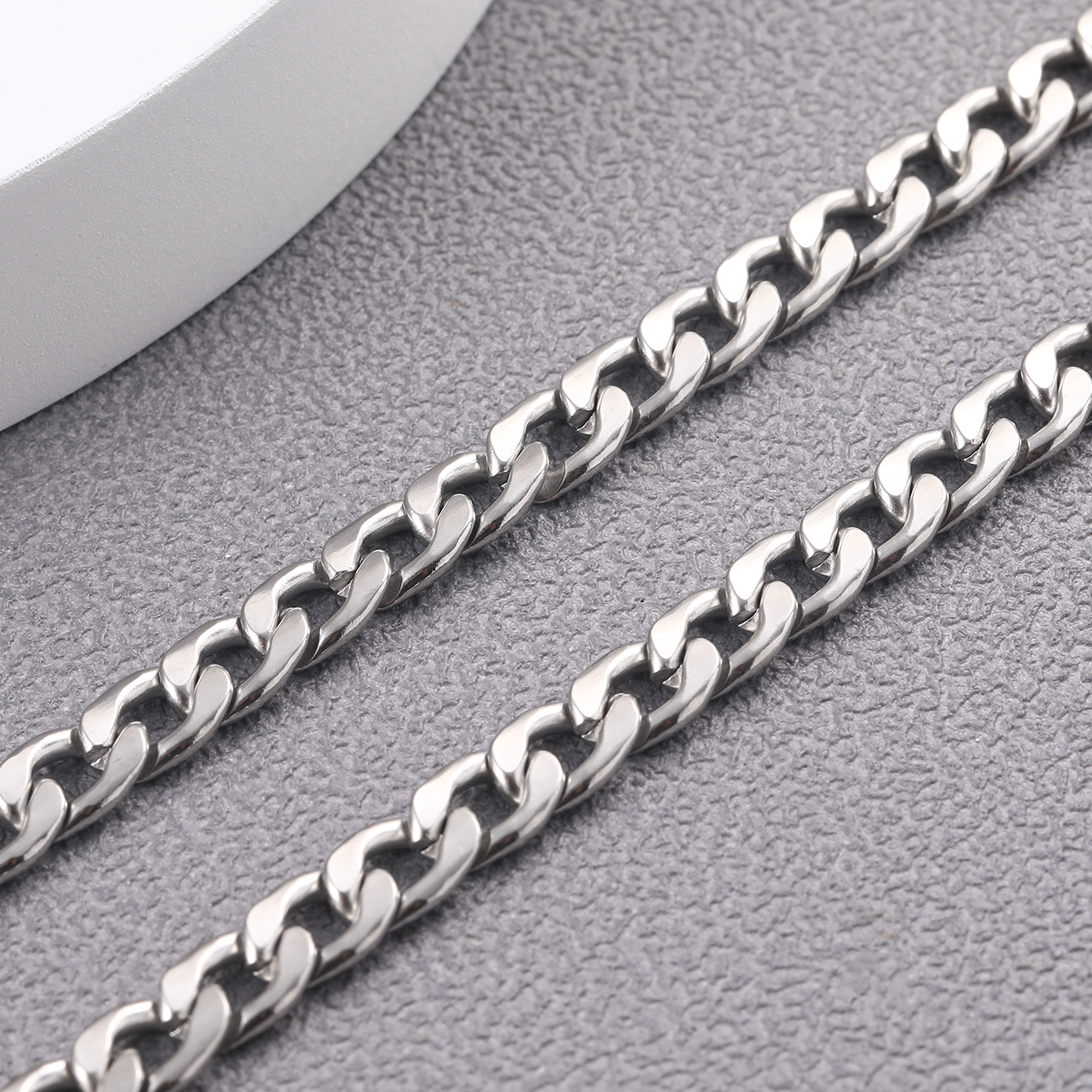 Men's Stainless Steel Chain Necklace - Temu