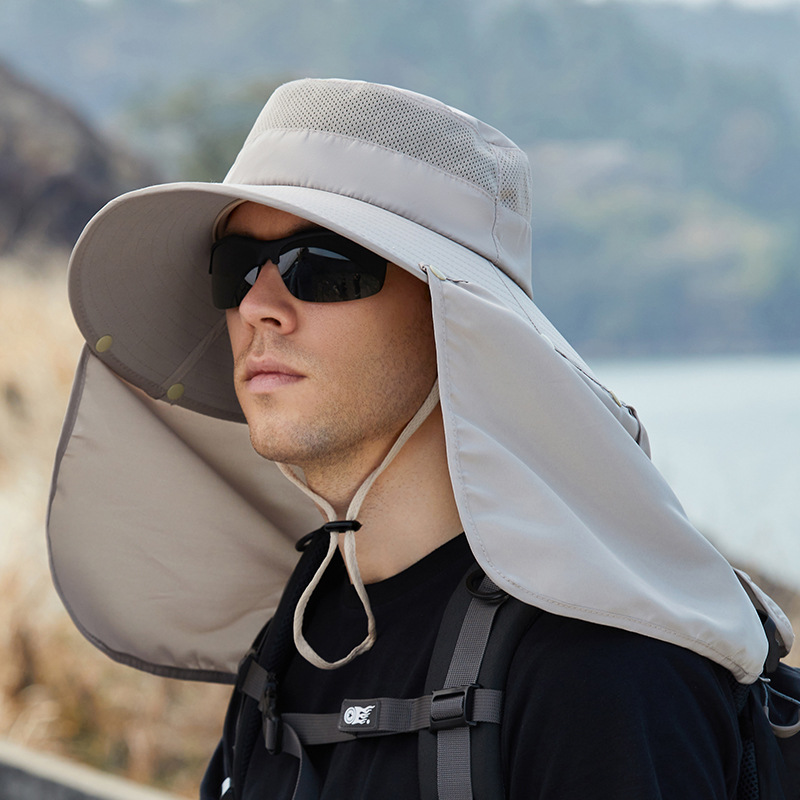 1 Pieza Sombrero Protección Visera Gorro Pesca Impermeable - Temu