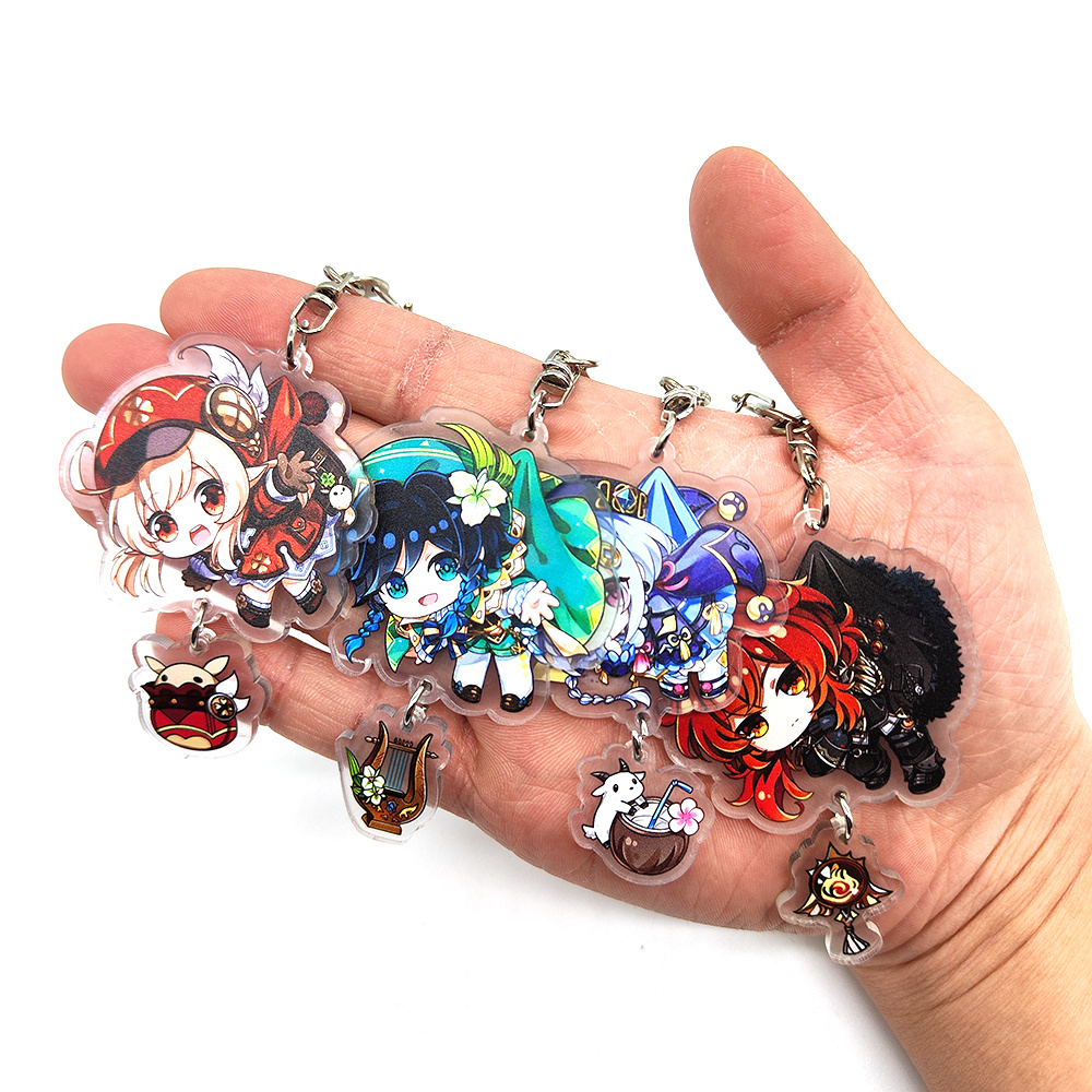 Anime/Video Game Themed Acrylic Charms by Kelly — Kickstarter