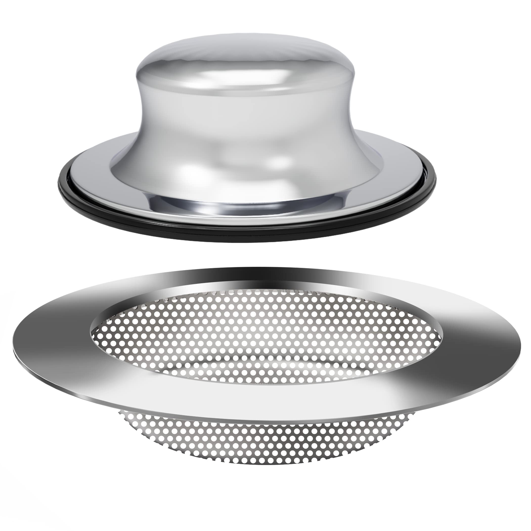 Kitchen Sink Stopper Stainless Steel Garbage Disposal - Temu