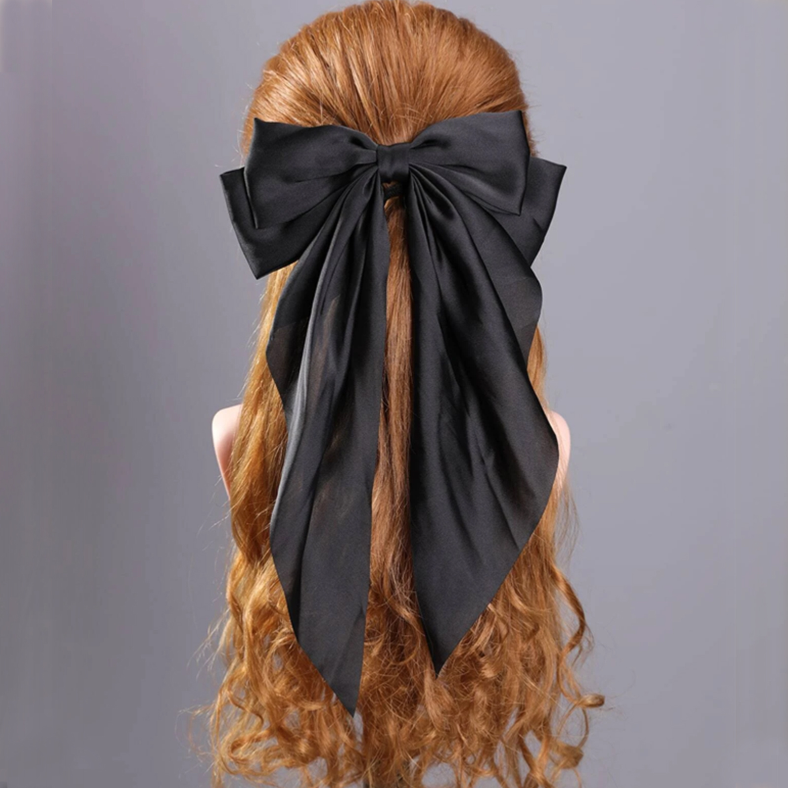 Ladies Pearl Bow Hair Tie Large Fashion Luxury Hair Rope - Temu