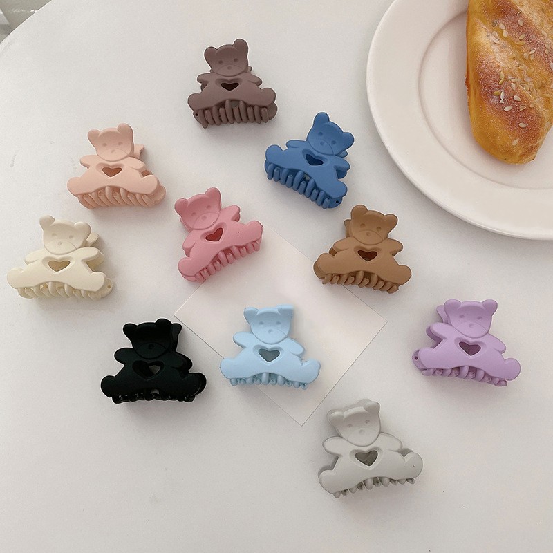 Small Claw Clips Teddy Clips Cute Teddy - Temu