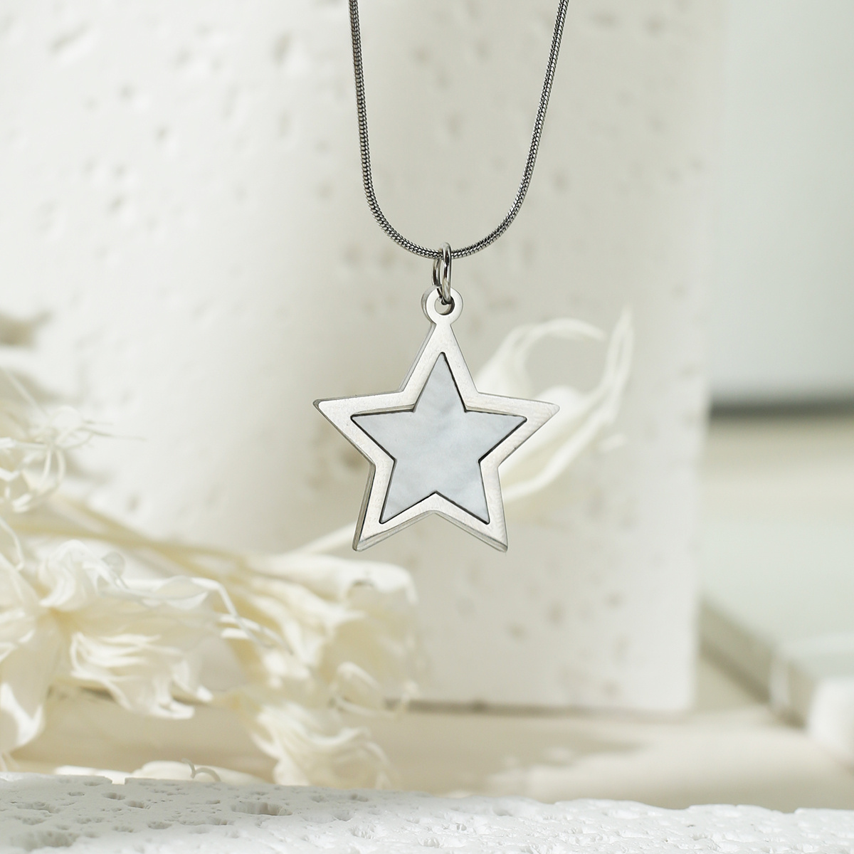 five point star pendant