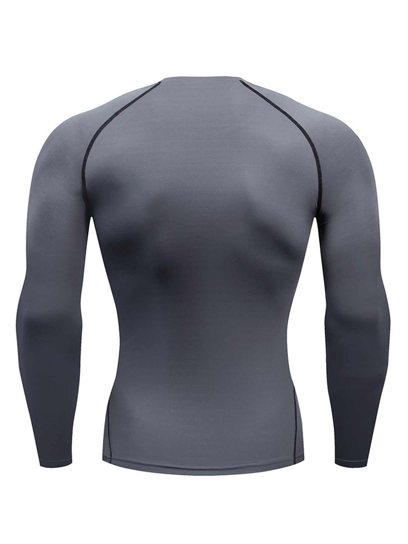 CompressionZ Mens Quick Dry Compression Long Sleeve Baselayer Athletic  Shirt Gray : : Clothing, Shoes & Accessories