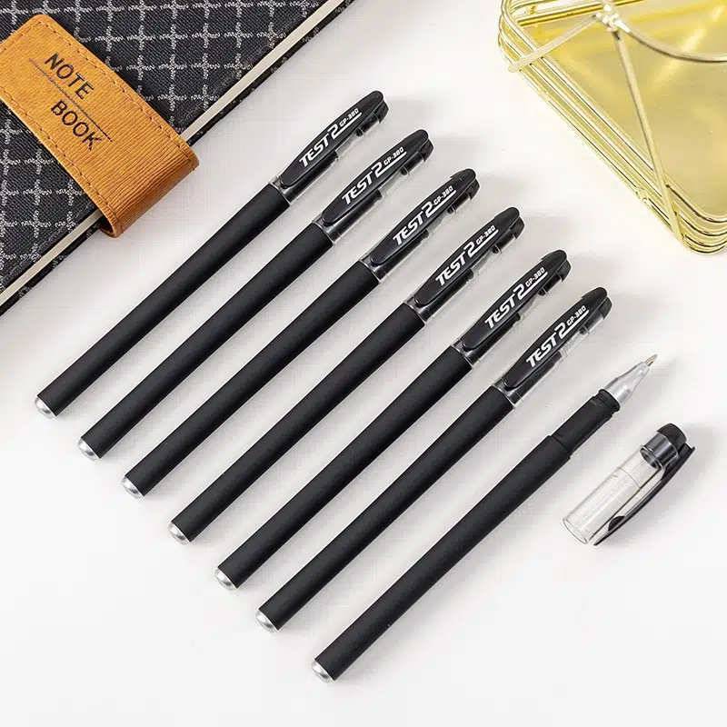 6pcs Black Gel Pens The And School Writing Tool Office & School