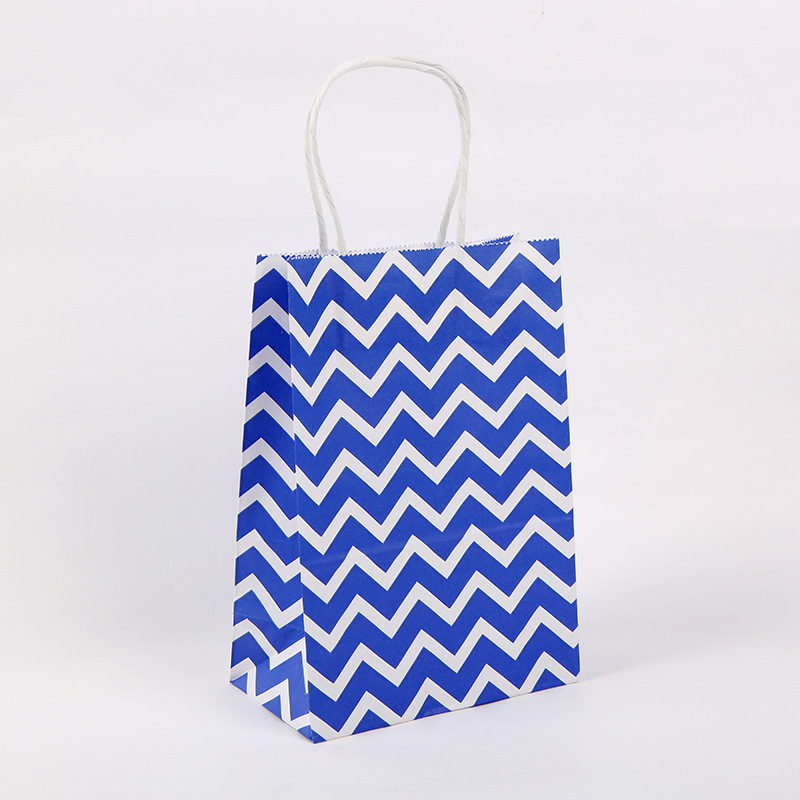 Waves  Yellow small shopping bag