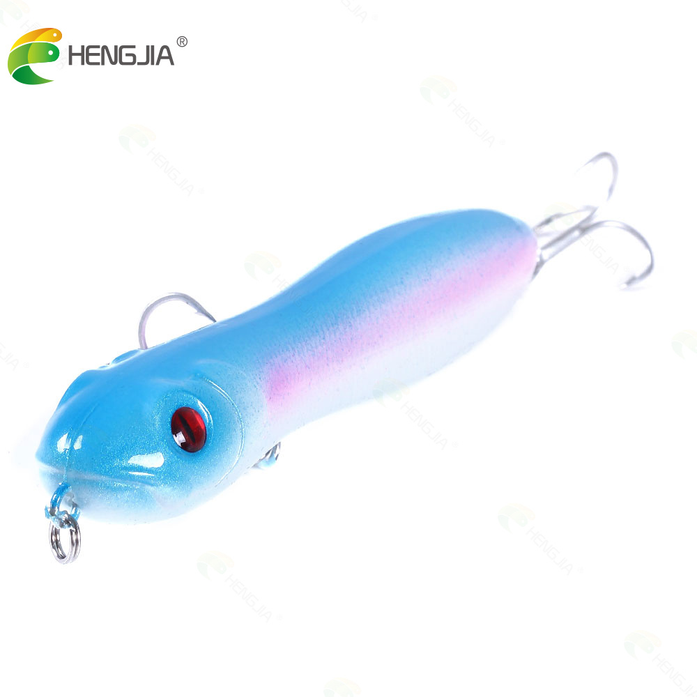 Snake Head Popper Pencil Fishing Lure Floating Wobbler With - Temu