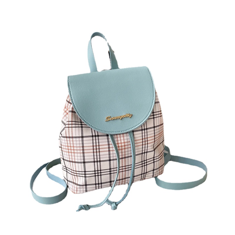 Mini Mochila A Cuadros, Mochilas Bonitas Para Mujer, Minibolsos De