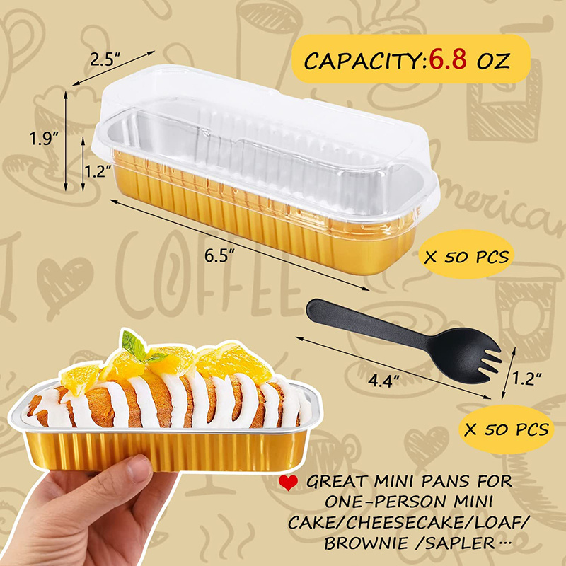 Cupcake Liners Foil Pans Baking Tins Light Blue Disposable Temu