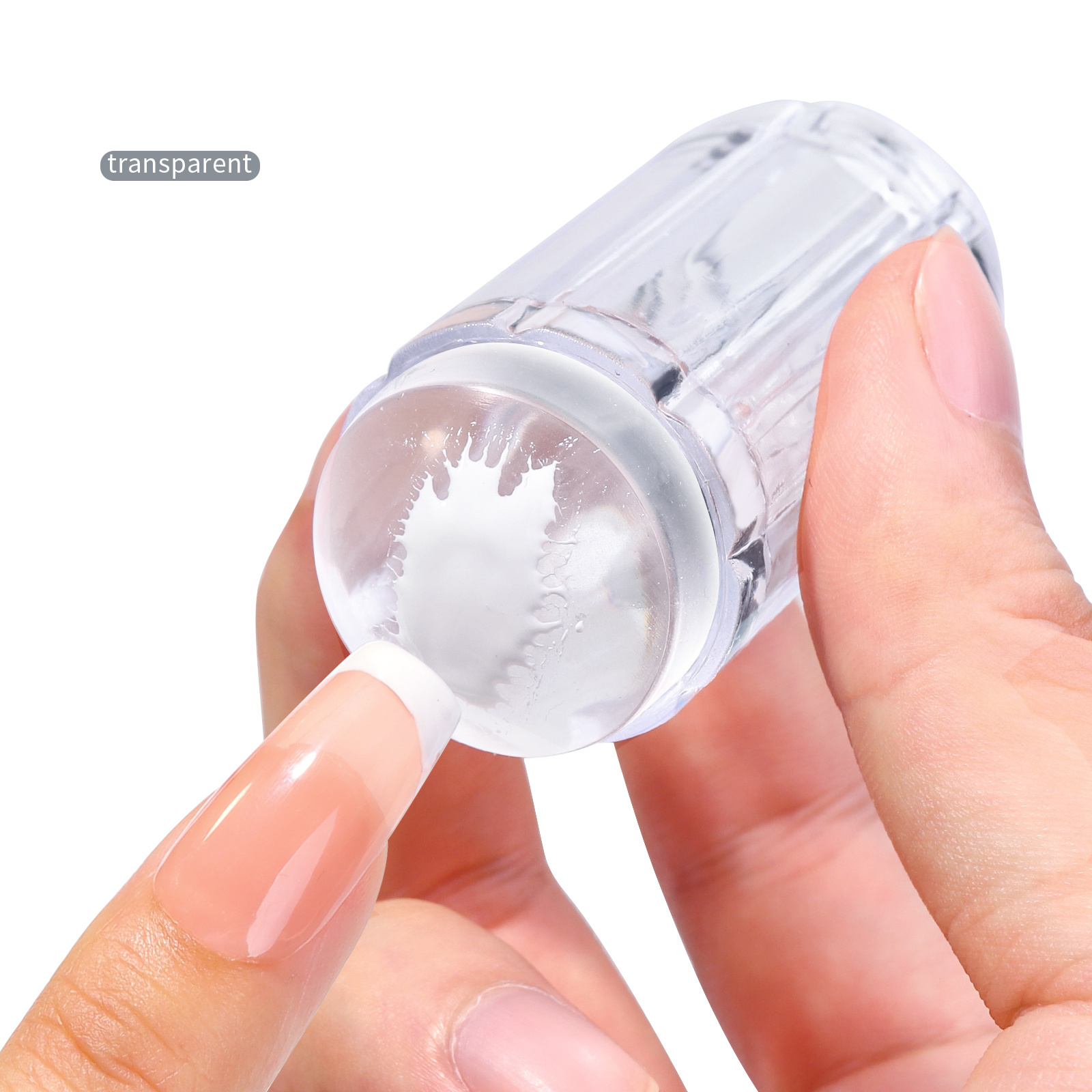 Black Nail Polish Stamping Kit With Scraper - Easy Diy Manicure Tool For Professional Results