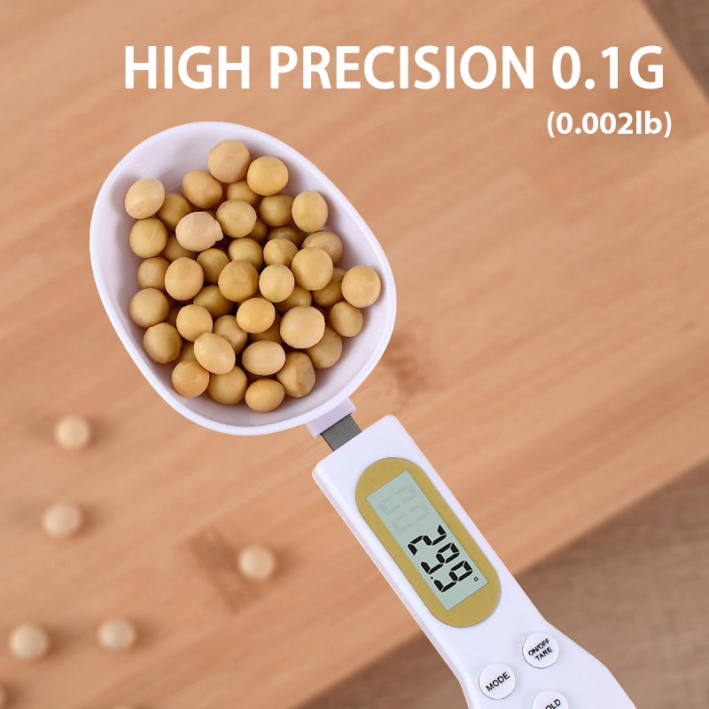 Portable LCD Digital Kitchen Scale Measuring Spoon — picogadget
