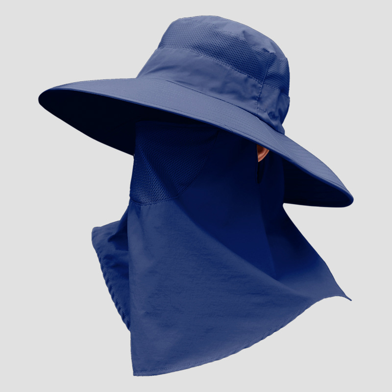 Fishing Hat Sun Protection Hat Face Neck Flap Cover Hiking - Temu