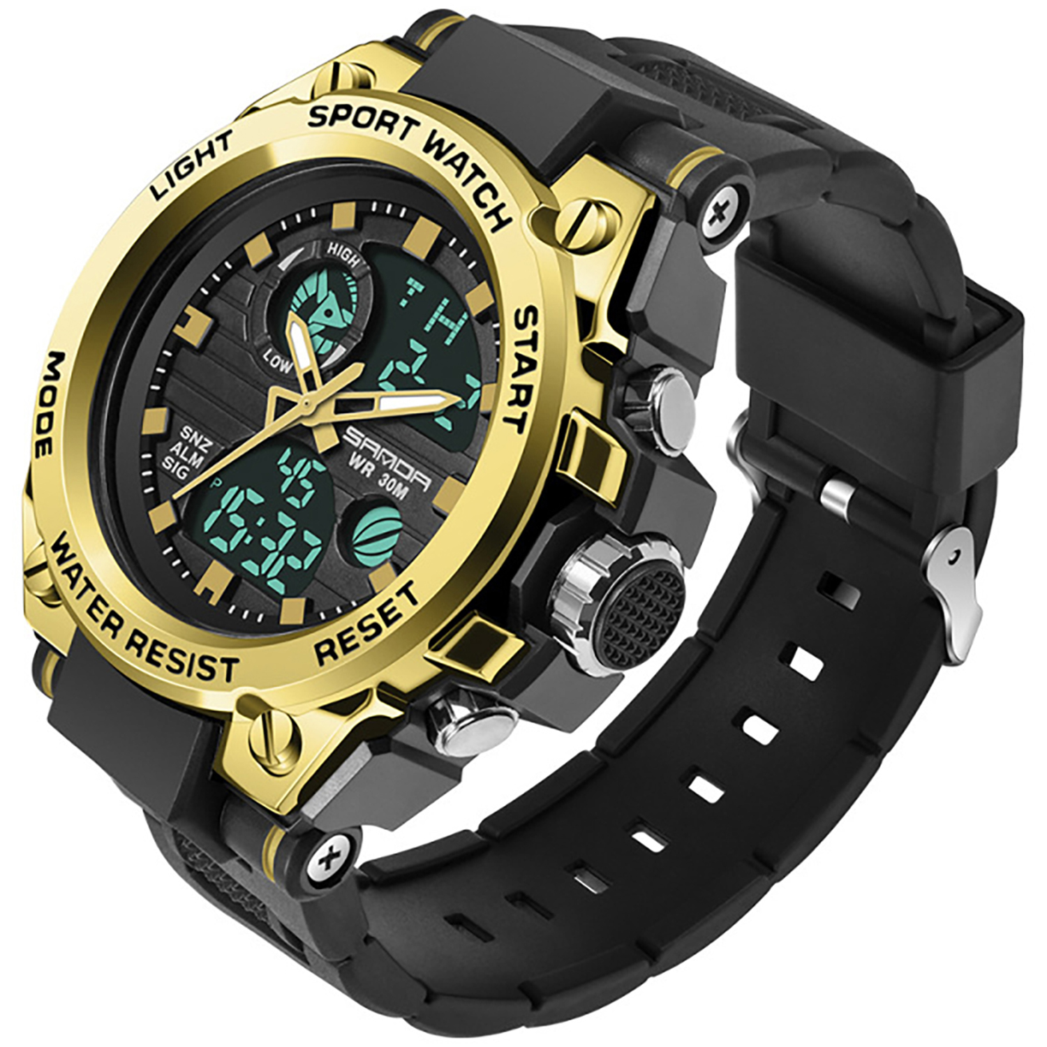 Readeel Relojes Deportivos Hombre Moda, Reloj Pulsera Cuarzo Resistente  Agua Fecha Hora, Reloj Hombre - Joyería Accesorios - Temu