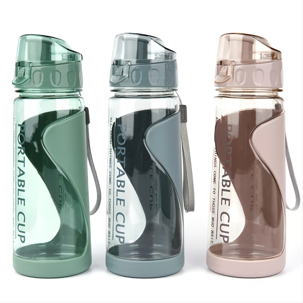 

1pc Leak-proof And Drop-proof Sports Bottle For Gym, Outdoor Travel, And Heat-resistant Drinking Cup