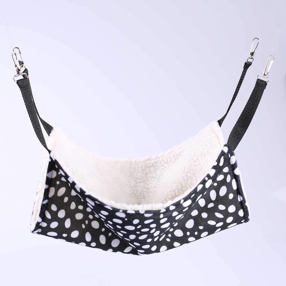 Cozy Winter Pet Bed: Plush Cat Hammock For Kittens, Puppies, And Rabbits!