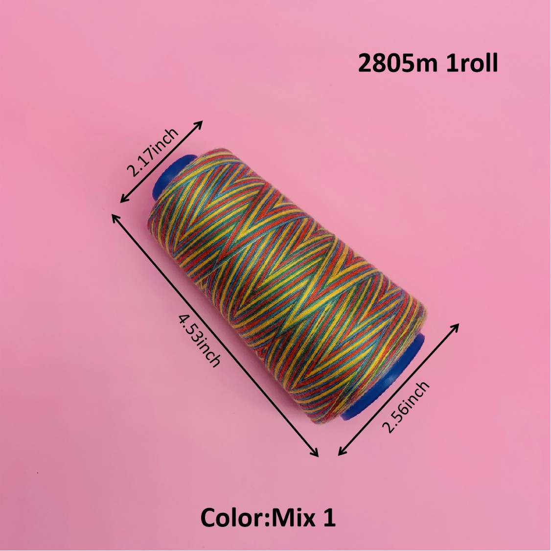 Liufeng Brand Sewing Thread High Strength Mixed Colours Temu