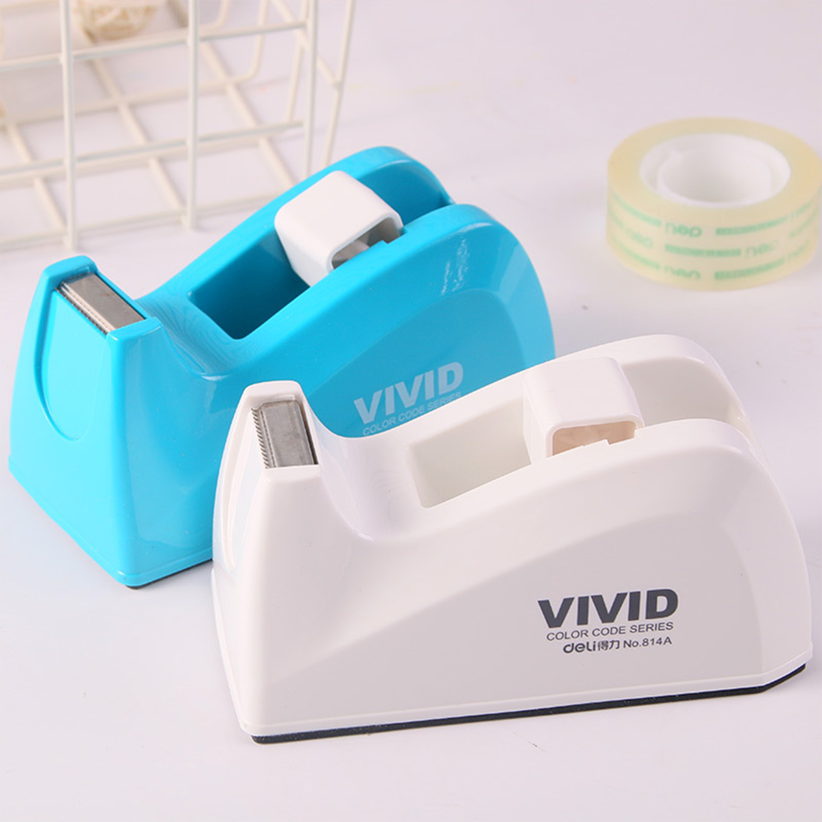 1pc Tape Holder Cutter Cute Office Stationery Tape Holder Temu