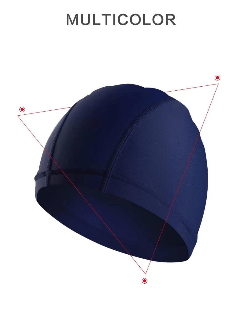  Gorro de natación, 12 unidades, para hombres y mujeres, juego  de nailon de un solo color, gorro de secado rápido, suministros de piscina,  gorras de natación impermeables, cómodos sin decoloración, para