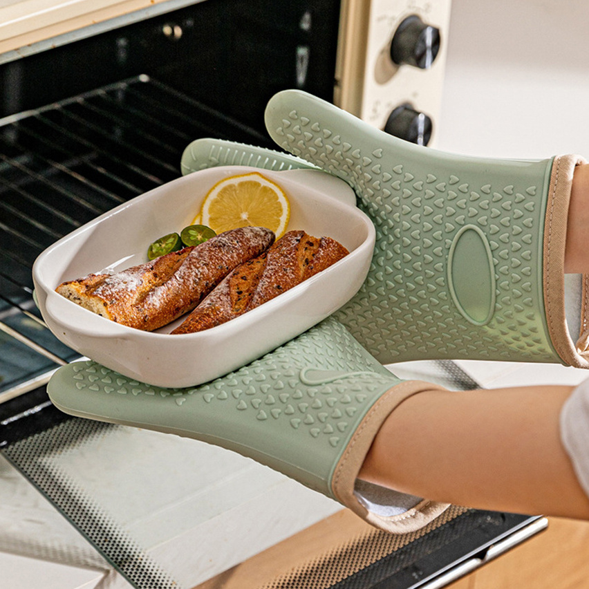 OXO Good Grips Ensemble de gants de cuisine et de maniques en silicone 