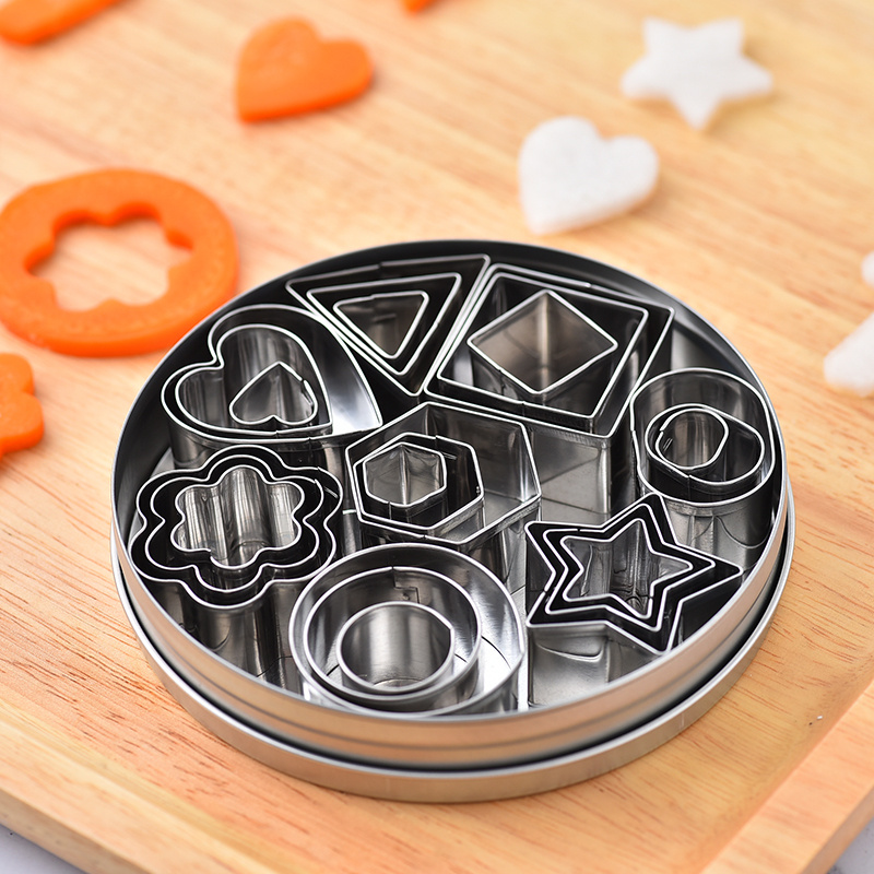 Stainless Steel Cookie Molds Biscuit Cutter Set Mini - Temu