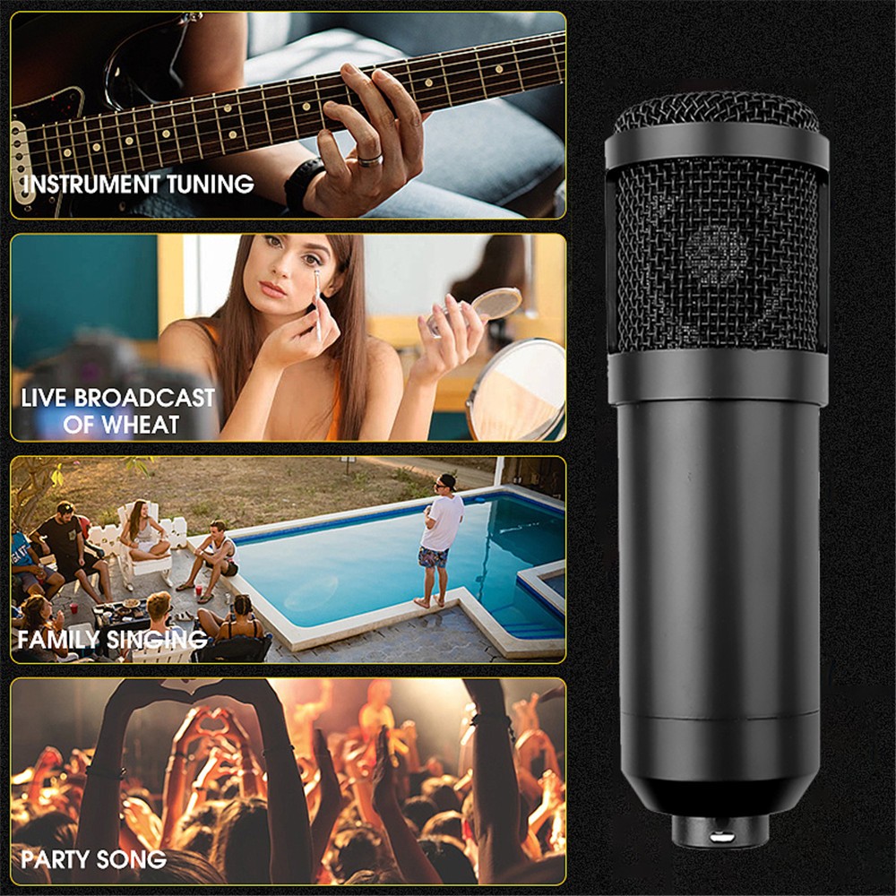 Microphone Studio BM-800 (D'or) – YAHYAOUI SHOP