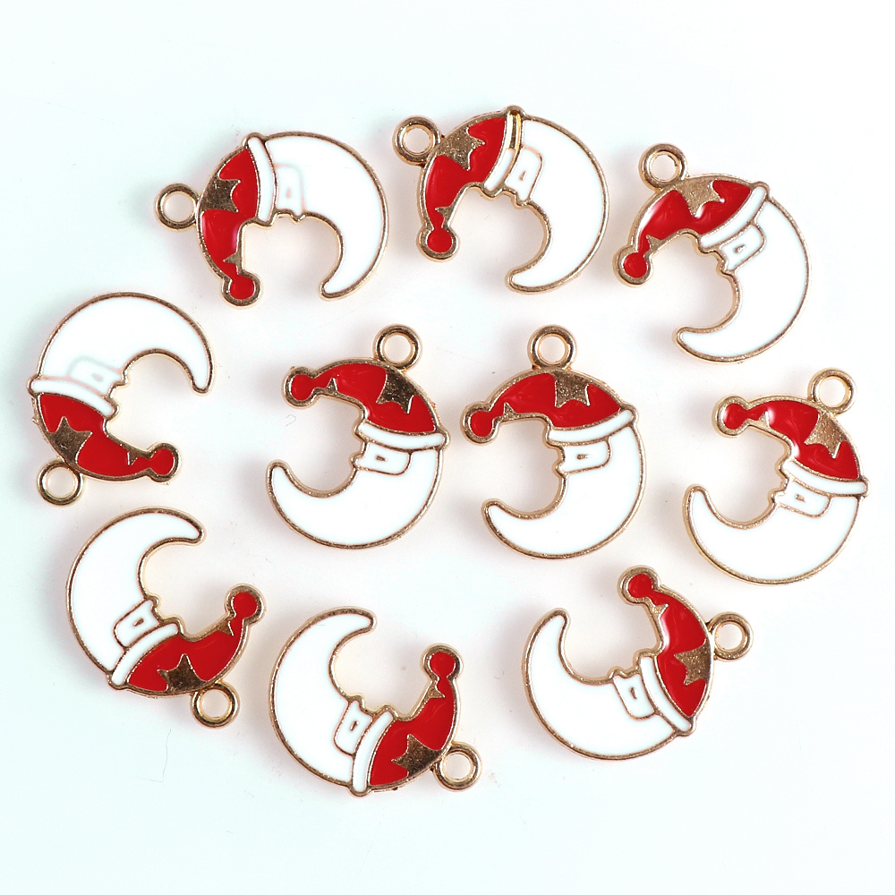 Christmas Charms For Artificial Jewelry Making Alloy - Temu