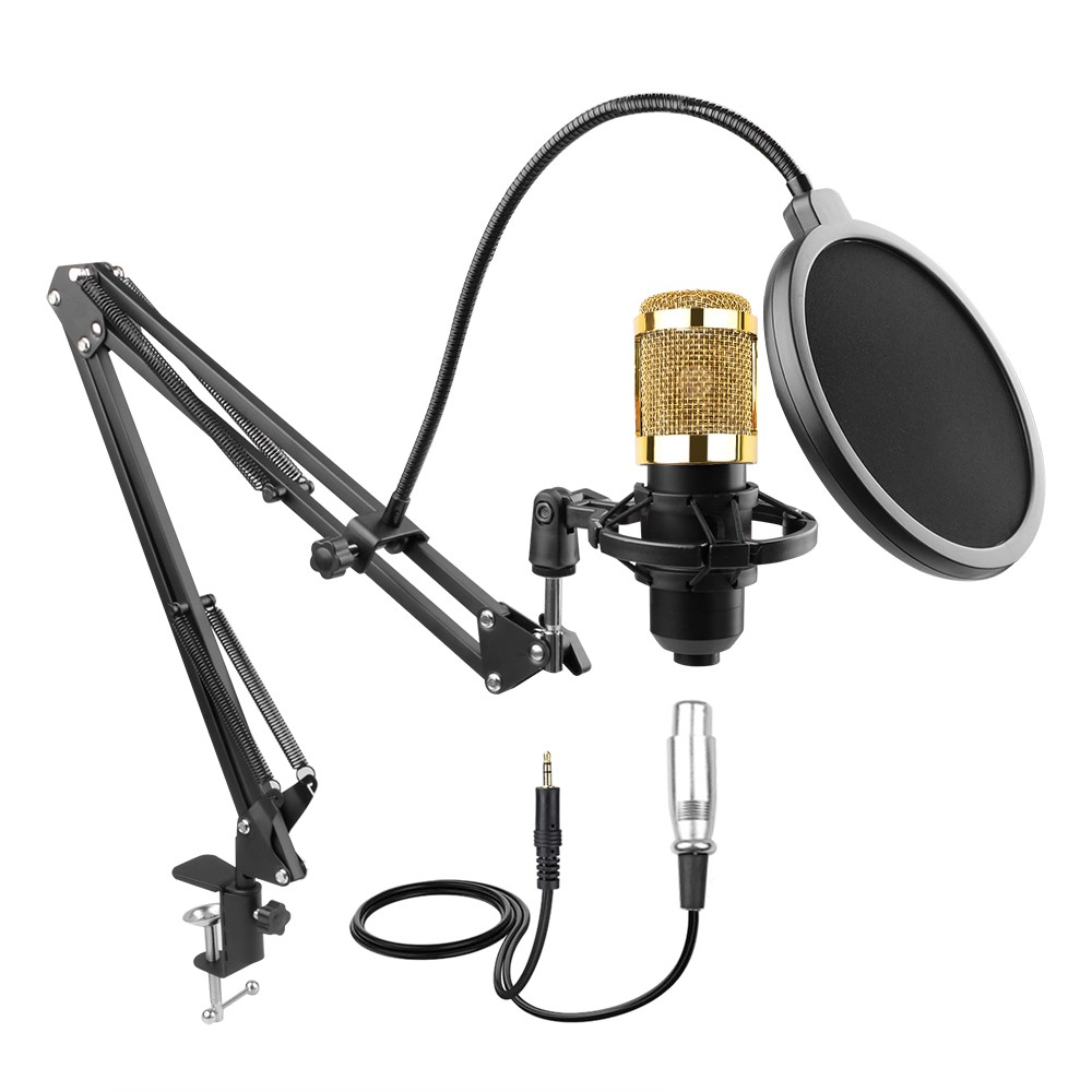 Microphone Studio BM-800 (D'or) – YAHYAOUI SHOP