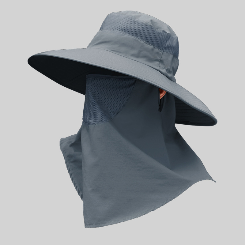 Fishing Hat Sun Protection Hat Face Neck Flap Cover Hiking - Temu