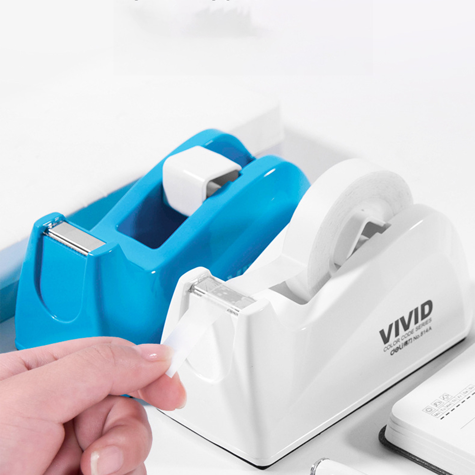 1pc Tape Holder Cutter Cute Office Stationery Tape Holder Temu