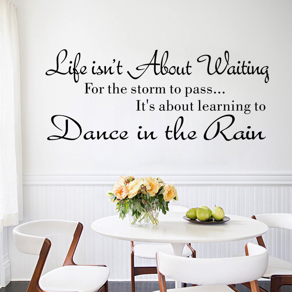 Live Boldly - Inspiring Letter Wall Sticker