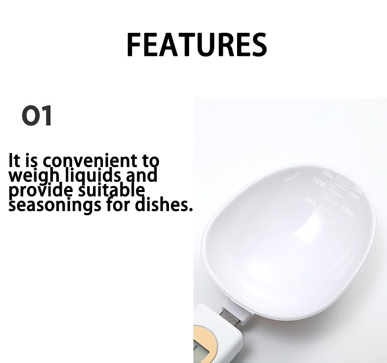 Electronic Measuring Spoon Scale Household Small Kitchen - Temu