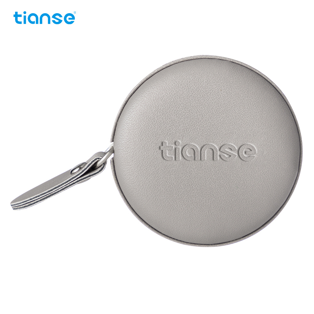 Tianse Soft Round Shape Tape Measure,,, Push Button Measuring Tape
