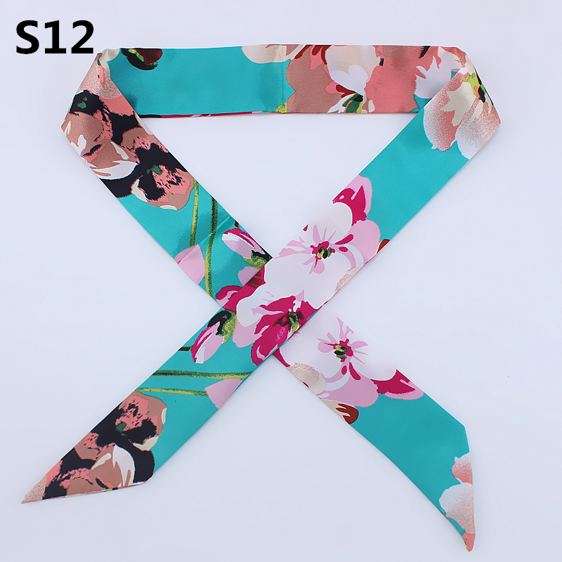 Designer Silk Scarf With Letter Print Flower Imitation For Women  Fashionable Long Handle Headband, Shoulder Hair Bundles, And Bag Toteme Silk  Scarf LUG264J From Dvyre, $29.3