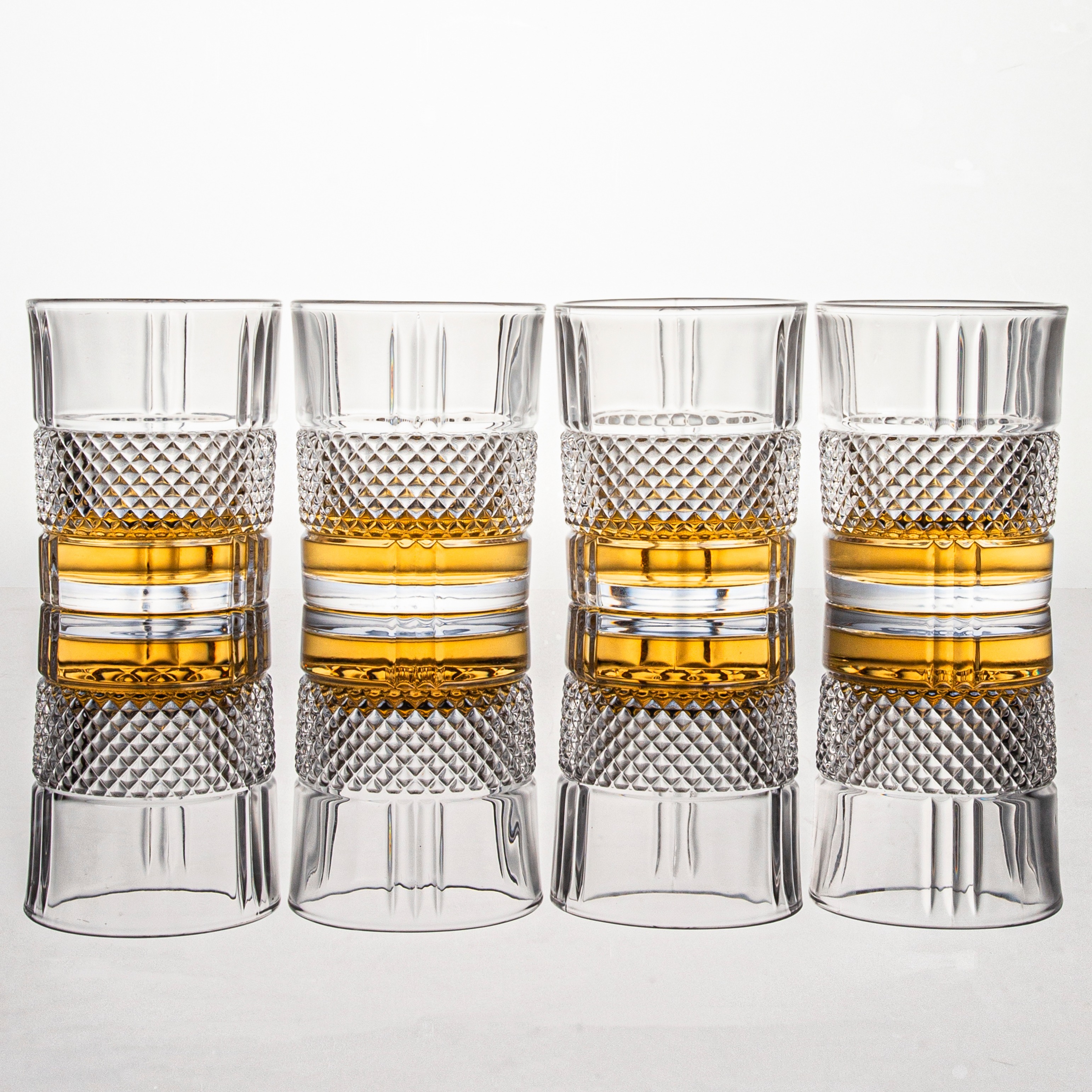 Free Shipping 4PCS Craft Beer Glasses (Set of 4), Clear