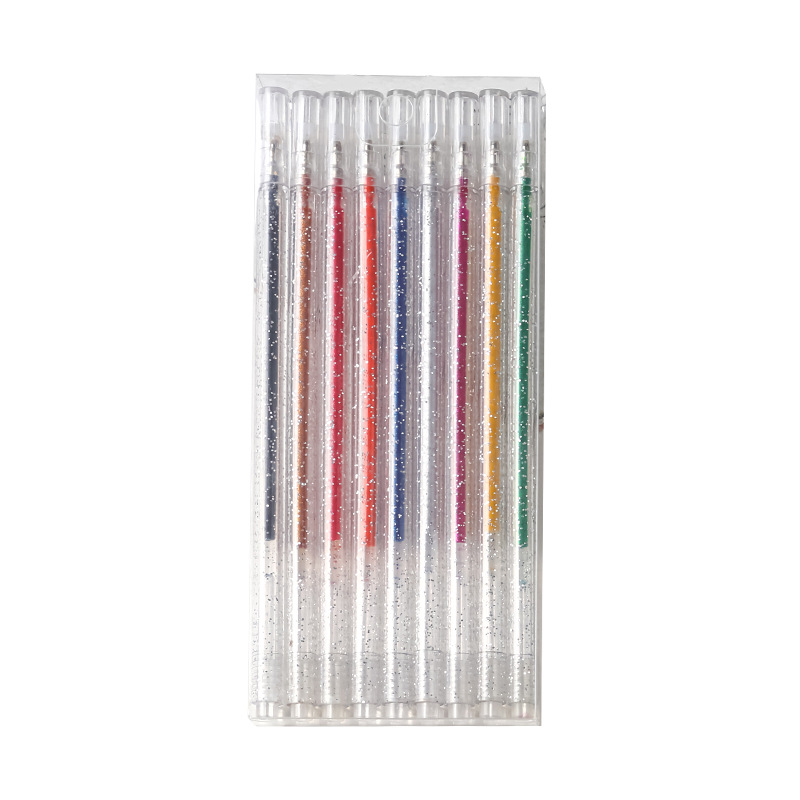 Glitter Gel Pen, Custom Glittered Ink Pen, Colorful Gel Pen, Pink Ink –  GlitterGiftsAndMore