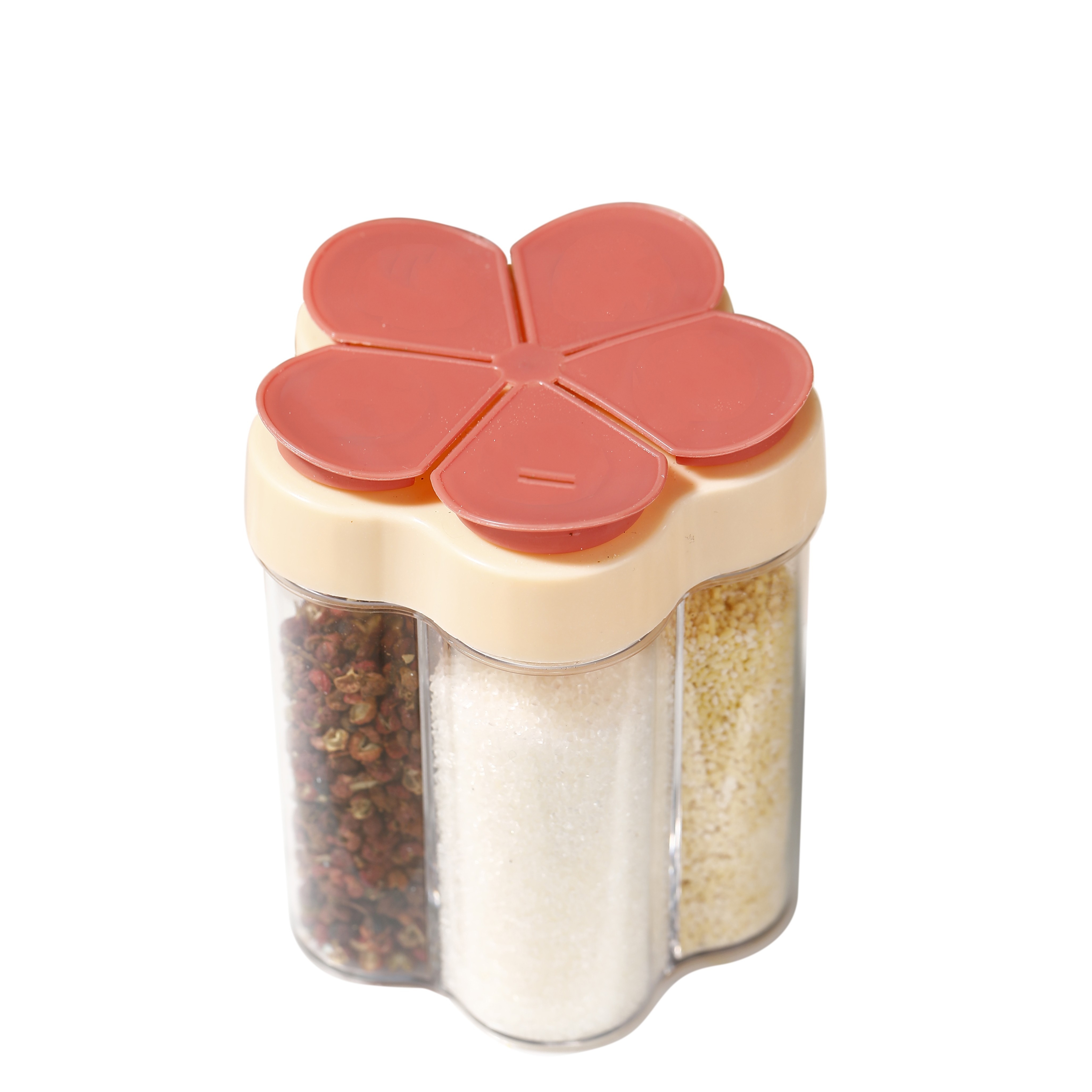 1pc Spice Storage Container Jar, Including Pepper, Salt, Garlic