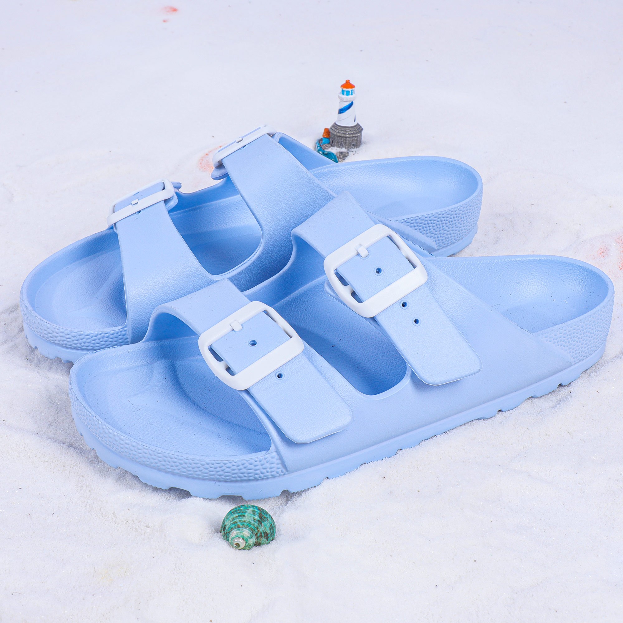 Light blue best sale waterproof birkenstocks