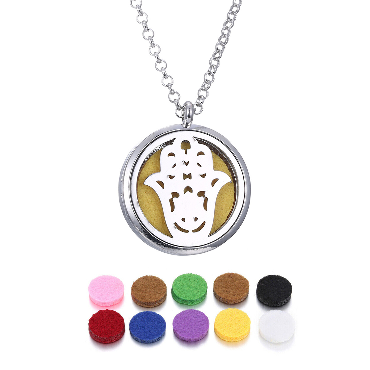 Men's Stainless Steel Pendant Necklace