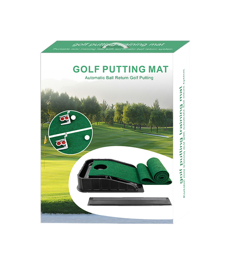 Portable Golf Putting Mat Ball Return Perfect Home Office Temu