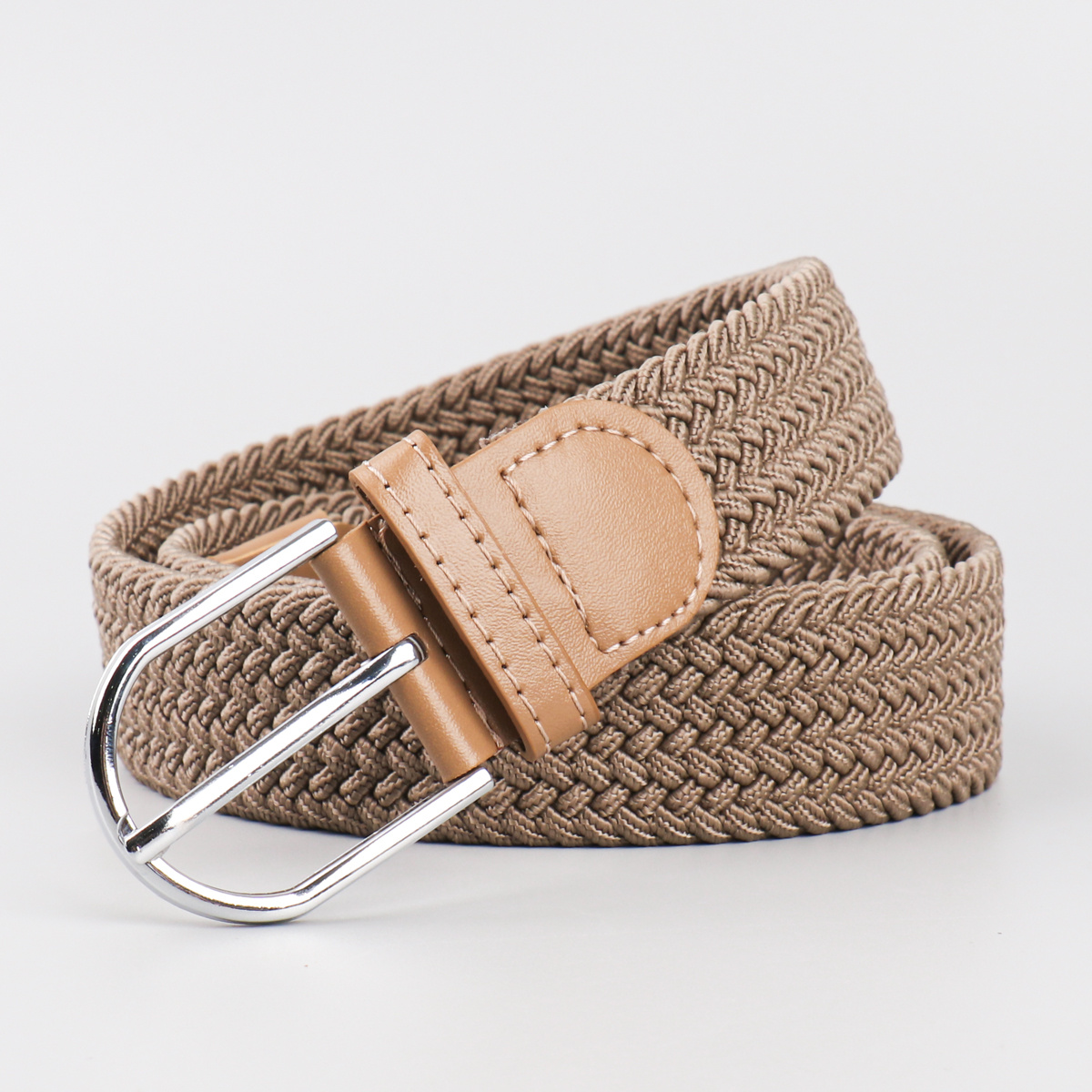 Mens Stretch Woven Braid Belt Canvas Elastic Fabric Woven Stretch  Multicolored Braided Belts Ideal Choice For Gifts - Jewelry & Accessories -  Temu