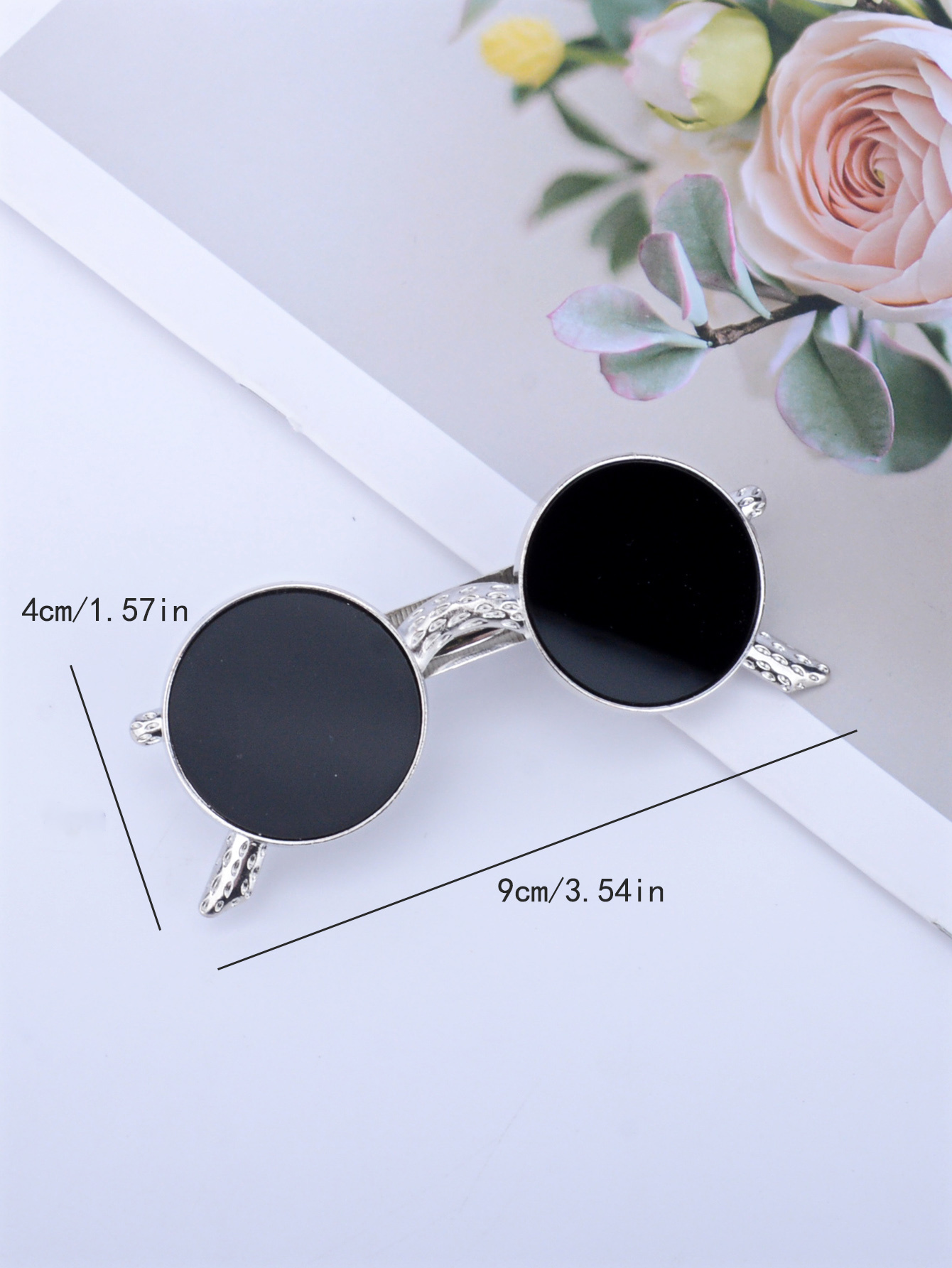 female horizontal clip tail clip   accessory hair clip hair stuck at the back of   creative glasses hair clips easy and exquisite hair additions hair additions high end   bangs edge clips headwear Product details 1