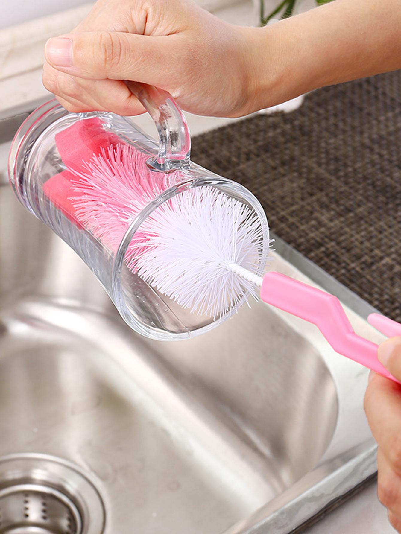Cup Bottle Brush Cleaner Spout Cup Glass Teapot Temu