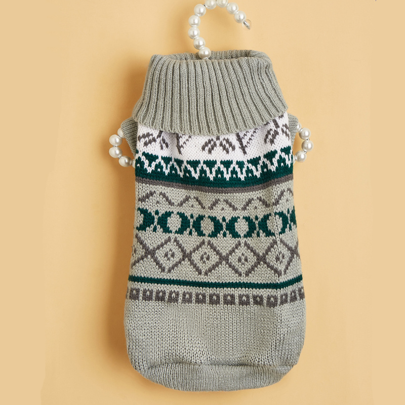 Cozy Turtleneck Pet Sweater For Dogs And Cats Keep Your Furry Friend 