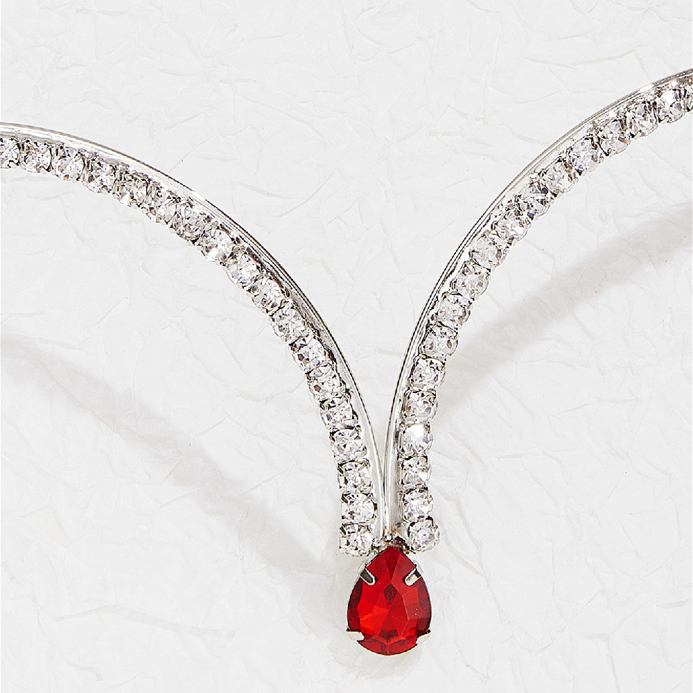 Rhinestone Bra Chest Chain Imitation Crystal Sexy Bra Body Temu