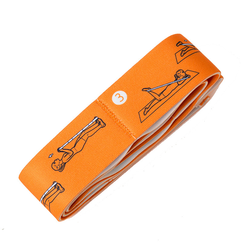 Durable Yoga Stretch Band Strength Training Physical Therapy