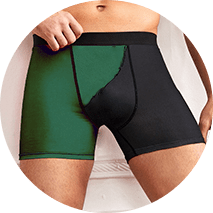 Men's Underwear Elastic Slim Sports Personality Bottoms - Temu Canada