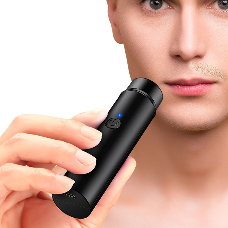 Mini Portable Electric Shaver Shaver, Self-Assistant Hair Maker,Cordless Rechargeable, For Eyebrows, Upper And Lower Lips, Cheeks, Chin And Neck