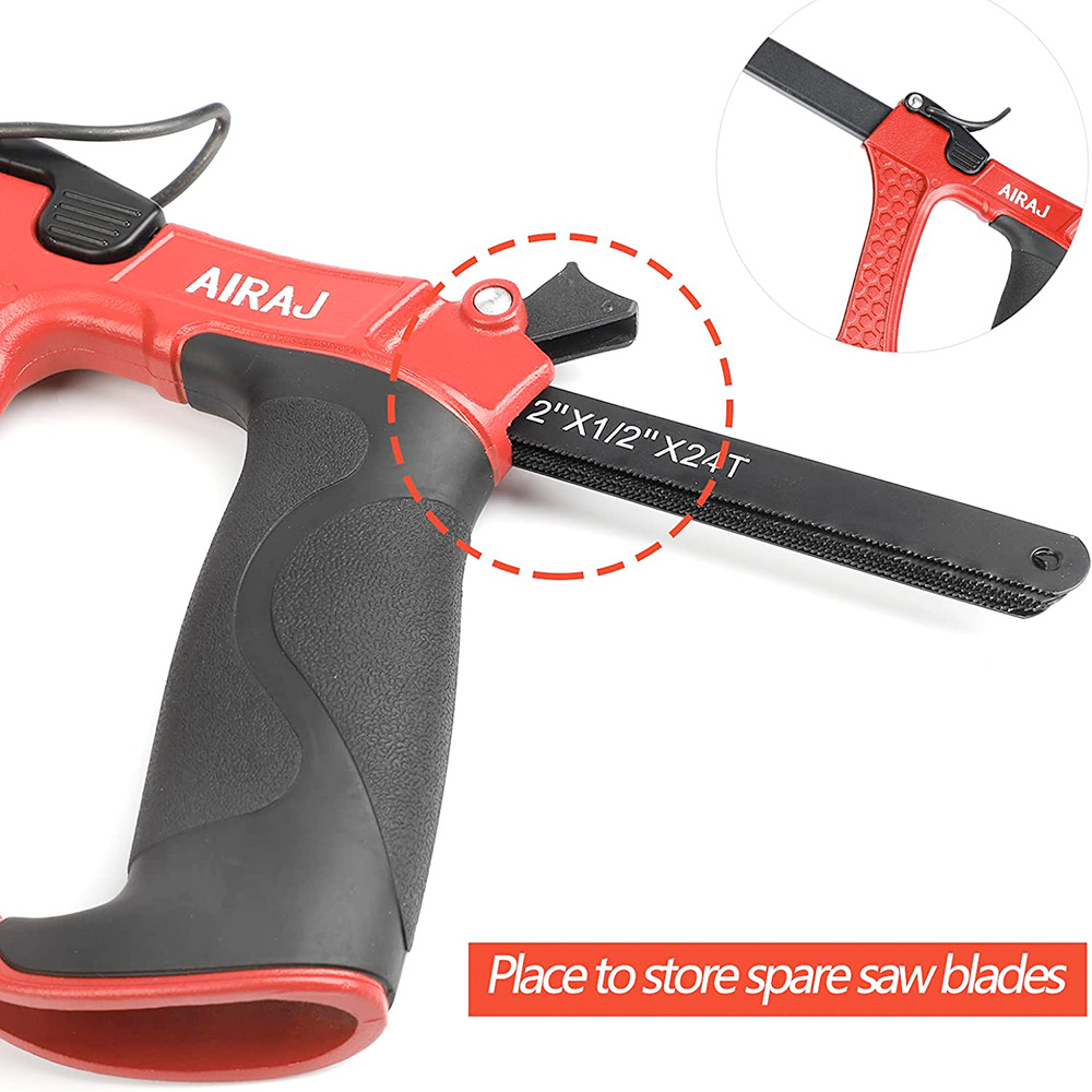 Highend Hacksaw Set, Universal Metal Hacksaw With 3 Different Hacksaw